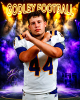 26-27 Godley Wildcats Football Portraits.